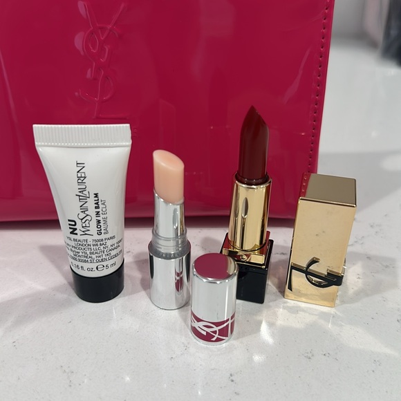 YSL Pink Pouch and goodies - Picture 9 of 11